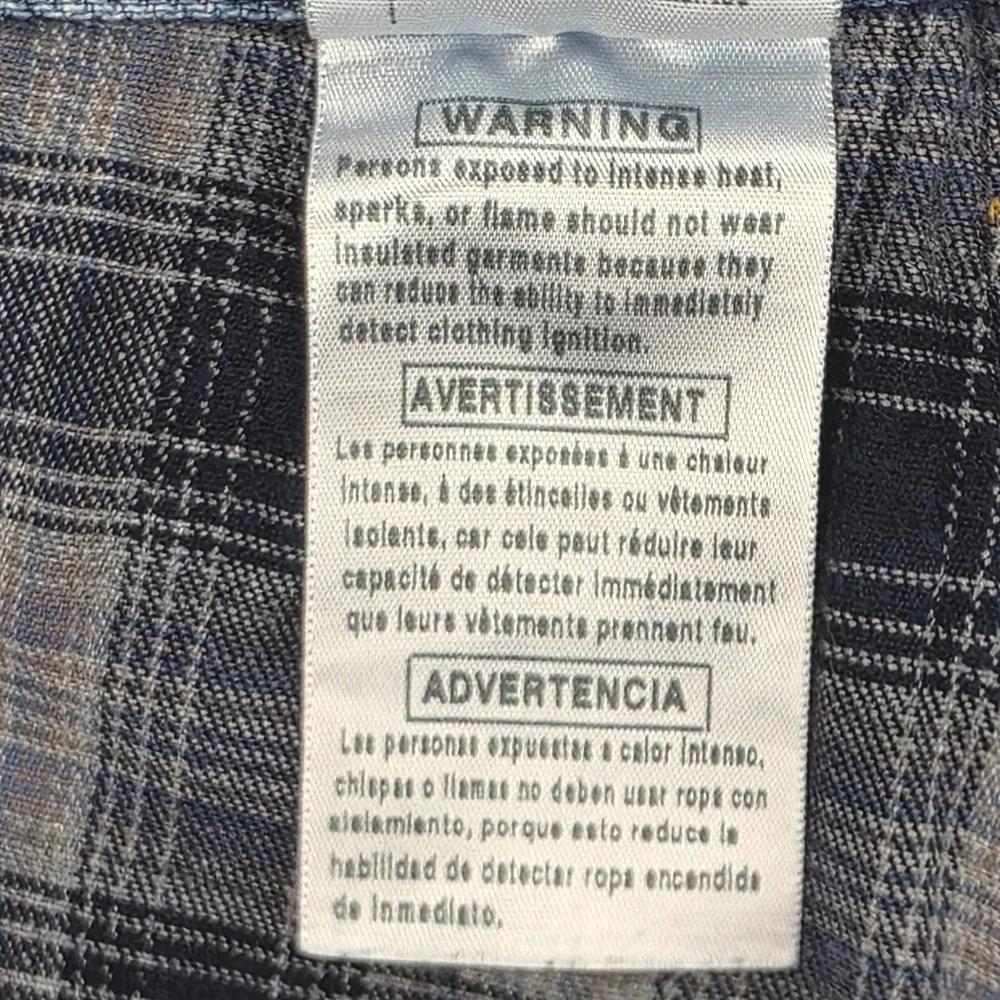 Carhartt B172‎ Flannel Lined Jeans Mens Blue Relaxed Fit Dark Stonewash 40x30